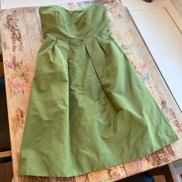 J.Crew Silk Taffeta Lorelei Dress Size 4 - Picture 2 of 8